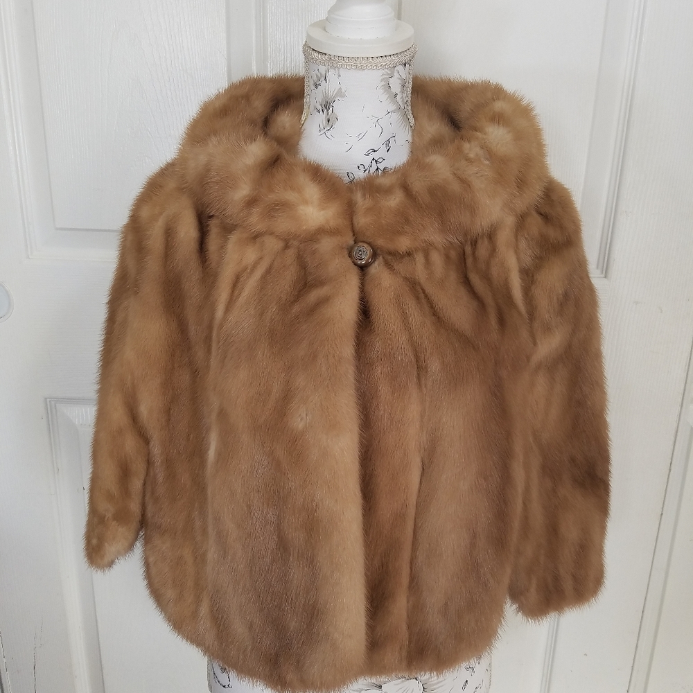 Vintage Natural Mink Stole